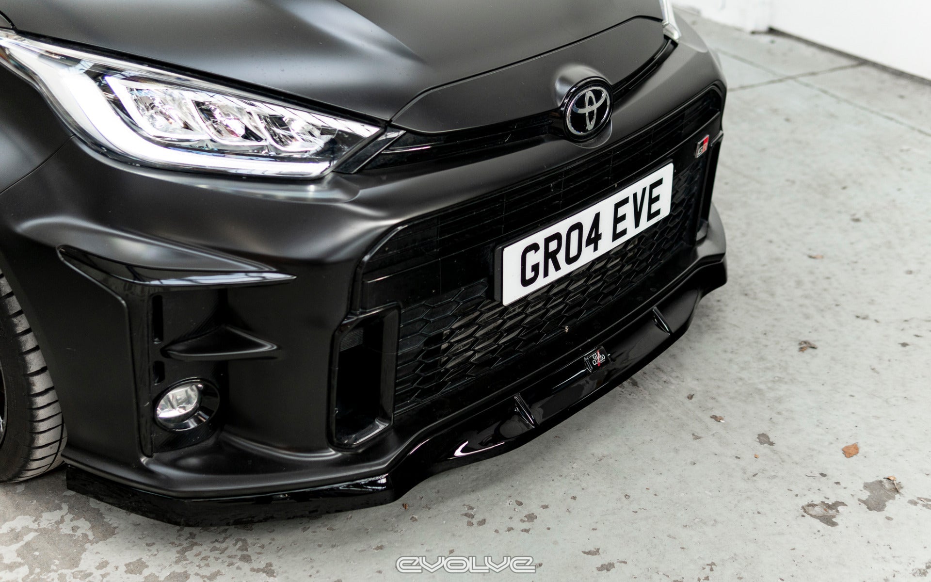 Giacuzzo Front Splitter - Toyota GR Yaris - Evolve Automotive